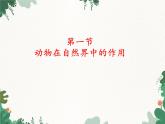 鲁科版（五四制）生物八年级上册 第七单元第三章 动物在生物圈中的作用复习课件