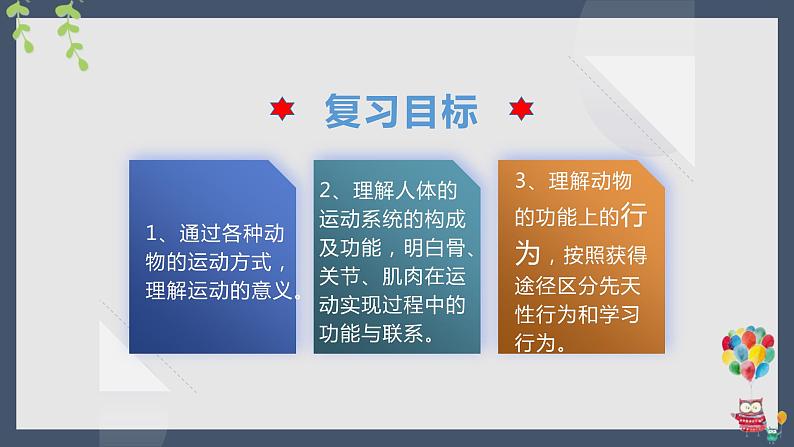 02 八年级上册5.2&5.3 动物的运动和行为+动物在生物圈中的作用（考点串讲课件）（人教版）02