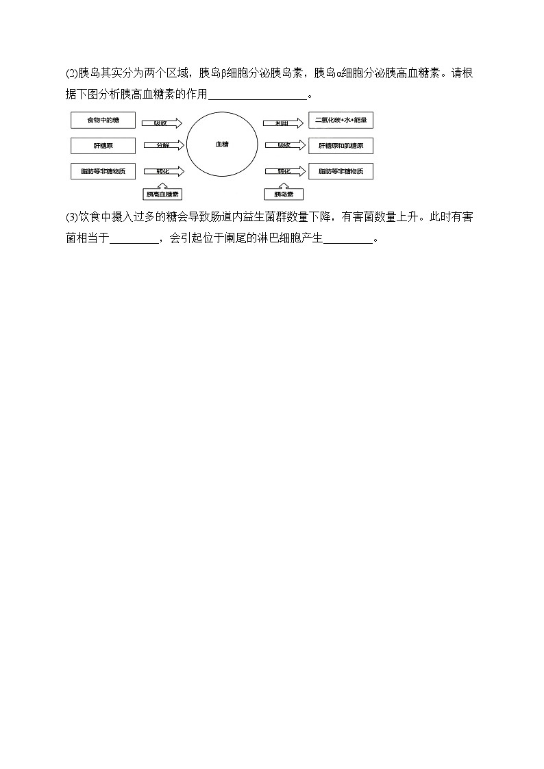 内蒙古自治区包头市东河区2024届九年级下学期中考二模生物试卷(含答案)03