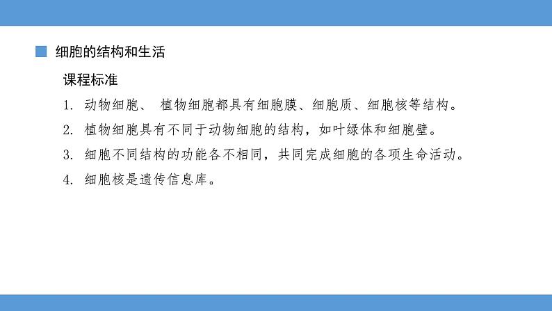 2024年河北省中考生物知识梳理专题课件——专题二生物体的结构层次第7页