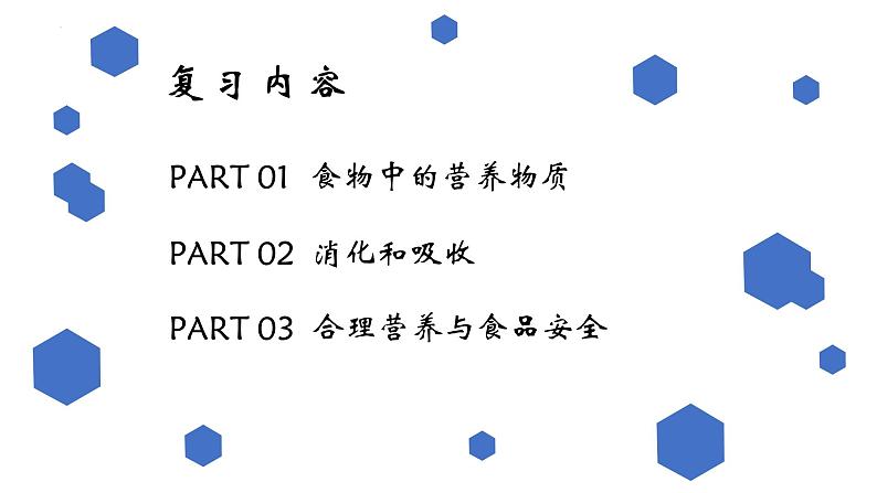 2024年生物中考二轮专题复习课件：专题三 第四单元《生物圈中的人》课件第5页