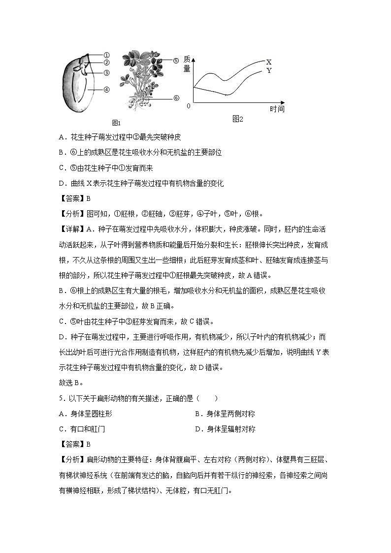 [生物]卷06-备战2024年中考生物全真模拟押题卷(湖南省卷)(解析版)第3页