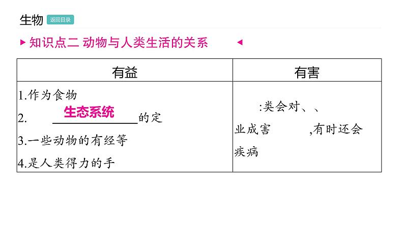 5.1.7 哺乳动物习题课件2024年初中秋季人教版生物八年级上册第6页