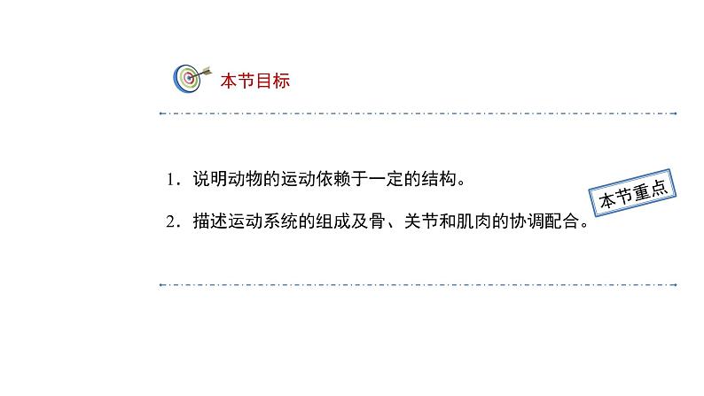 5.2.1动物的运动课件 2024年初中秋季人教版生物八年级上册02