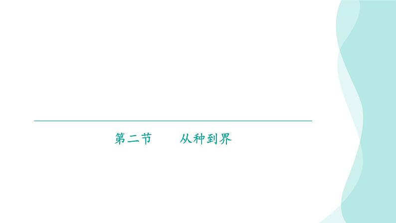 6.1.2 从种到界课件---2024年初中秋季人教版生物八年级上册01