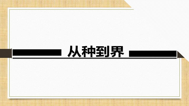 6.1.2从种到界课件 2024年初中秋季人教版生物八年级上册第1页