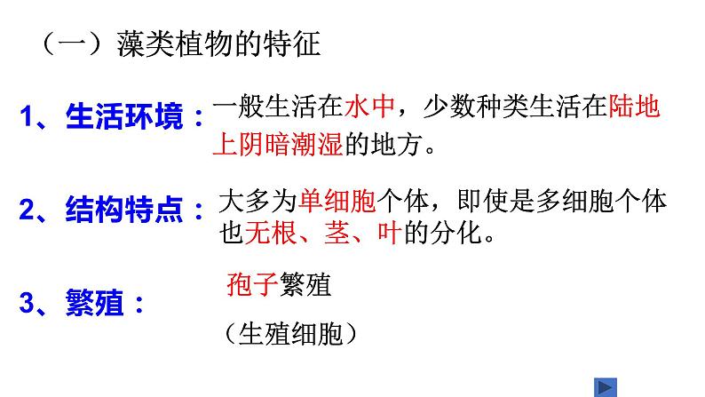 2.1 生物圈中的绿色植物 复习课件2024年初中秋季济南版生物七年级上册06