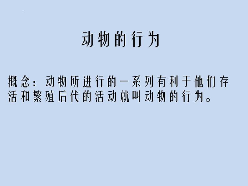 2.2.4动物的行为课件2024年初中秋季济南版生物七年级上册第3页