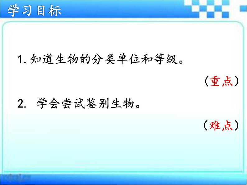 2.4.2 生物的分类单位课件2024年初中秋季济南版生物七年级上册第3页