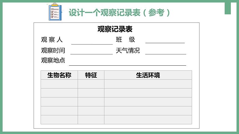 【人教版】七上生物  1.1.1 观察周边环境中的生物（课件+练习）08