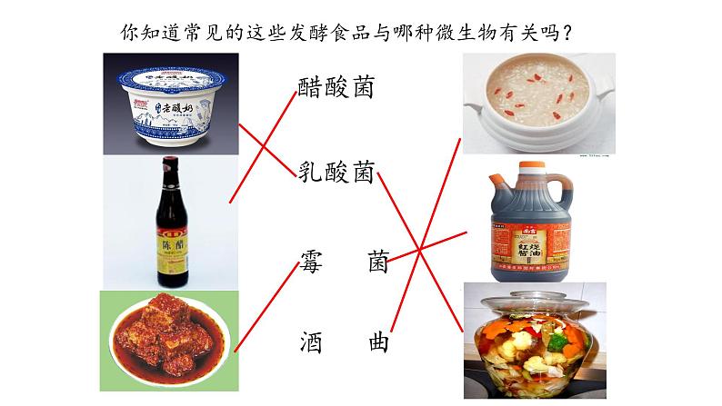 冀少版八年级生物上册课件 5.3.1  发酵食品的制作05