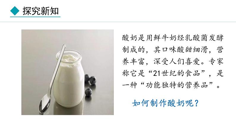 冀少版八年级生物上册课件 5.3.1  发酵食品的制作06