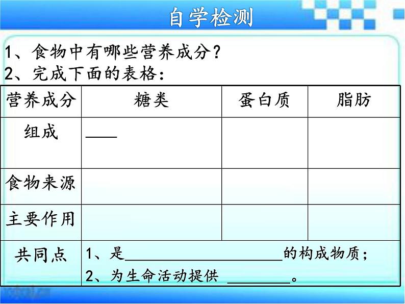 1.1食物的营养成分课时1课件-2023-2024学年济南版初中生物七年级下册04