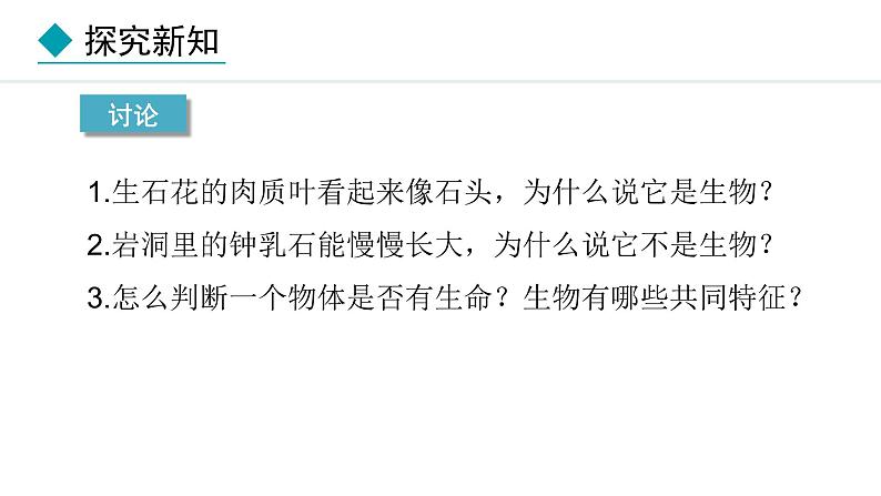 1.1.2  生物的特征 课件-2024--2025学年人教版生物七年级上册04