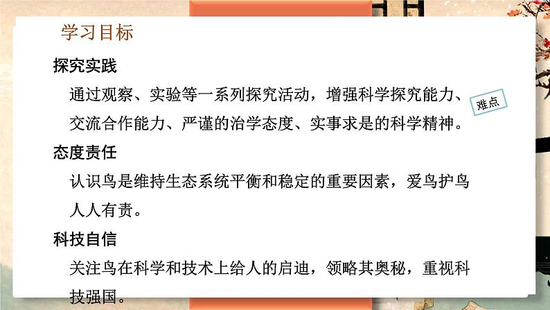 5.1.6 鸟 -2024-2025学年生物八年级上册同步备课高效课件（统编版）第4页