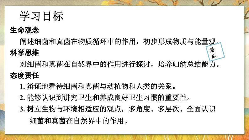 5.4.4  细菌和真菌在自然界中的作用-2024-2025学年生物八年级上册同步备课高效课件第3页