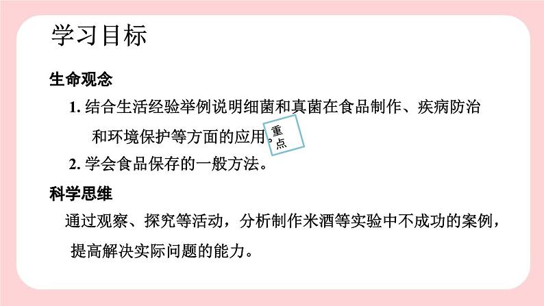 5.4.5  人类对细菌和真菌的利用-2024-2025学年生物八年级上册同步备课高效课件第3页