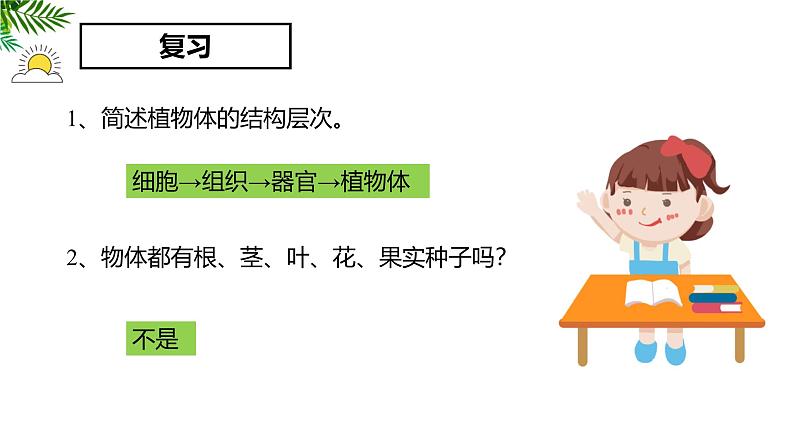 2.1.1藻类、苔藓和蕨类植物 教学课件 人教版 生物七年级 上册04