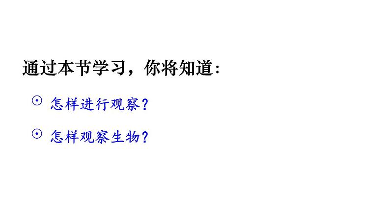 1.1.1 观察周边环境中的生物 课件-2024-2025学年人教版生物七年级上册07