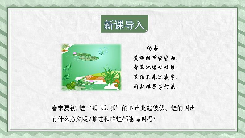 第二节 两栖动物的生殖和发育 课件教案04