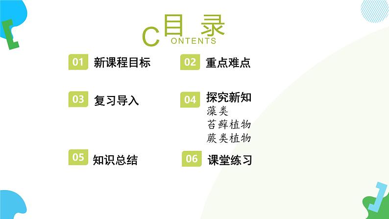 【核心素养】苏教版（2024）生物七年级上册 2.3.1 藻类和苔藓植物、蕨类植物（教学课件+同步练习）02