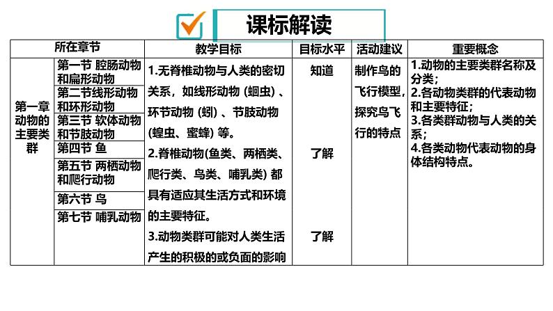 【人教版八上生物期中复习考点梳理+临考押题】第一章 动物的主要类群（串讲课件）03