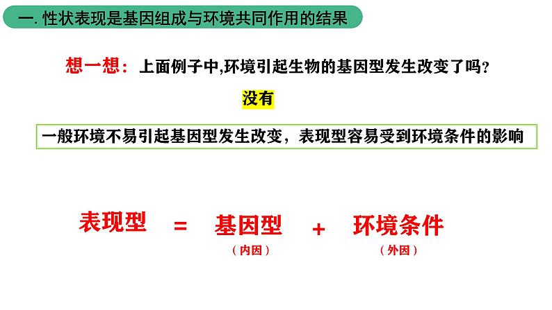 北师大版生物八上6.20.5《遗传与环境》课件第8页