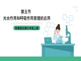 苏教版生物七上3.6.5《光合作用和呼吸作用原理的应用》课件