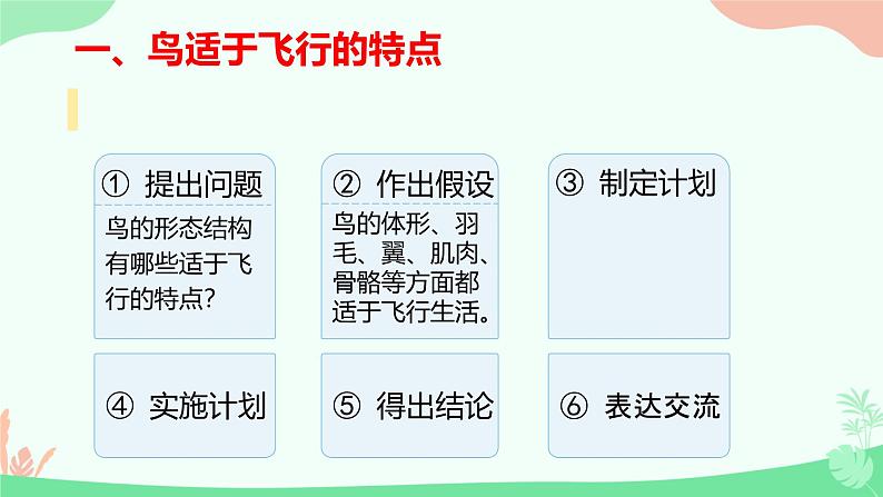 【核心素养】人教版初中生物七年级上册2.2.2.3《鸟类和哺乳动物动物》课件＋教案（含教学反思）+学案03