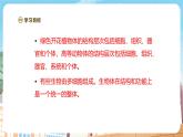 【新教材】苏教版生物七年级上册1.2.3 多细胞生物 课件+学案（含答案）