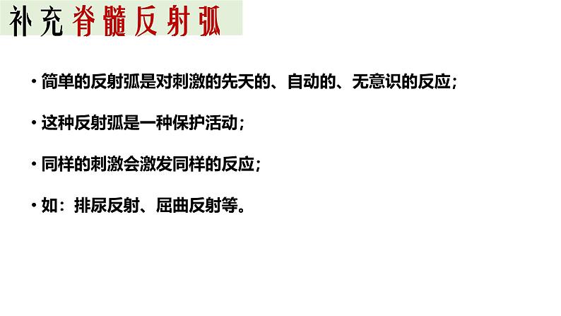 生物沪教版八年级上册 生命科学 2.1 神经调节的基本方式课件05