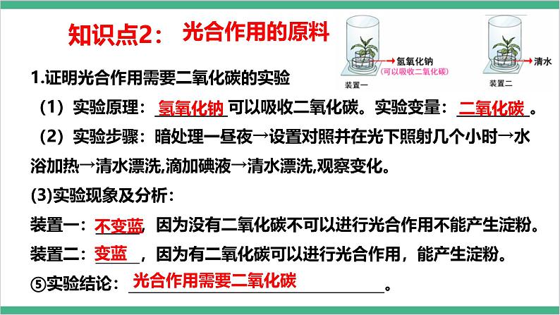 冀少版生物八上 第三单元第三、四、五章章末复习课件06