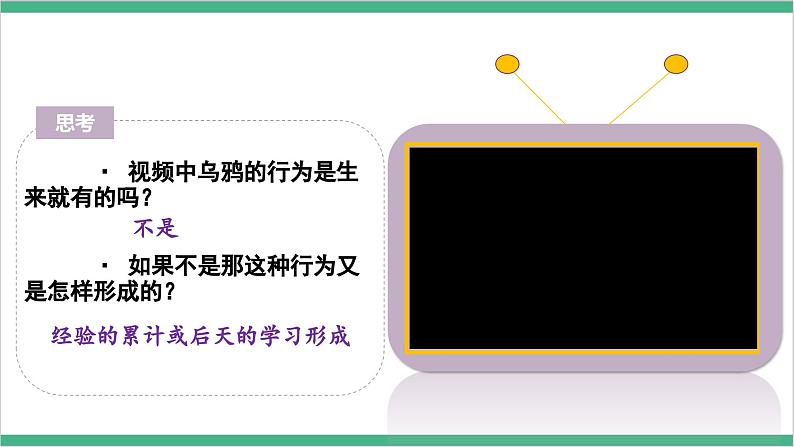 冀少版生物八上 4.2.3《先天性行为和学习行为》课件04