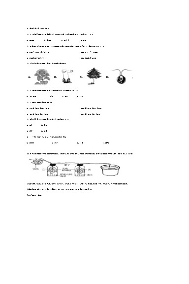 2024年山西省太原市杏花岭区育英中学中考冲刺卷生物试题03