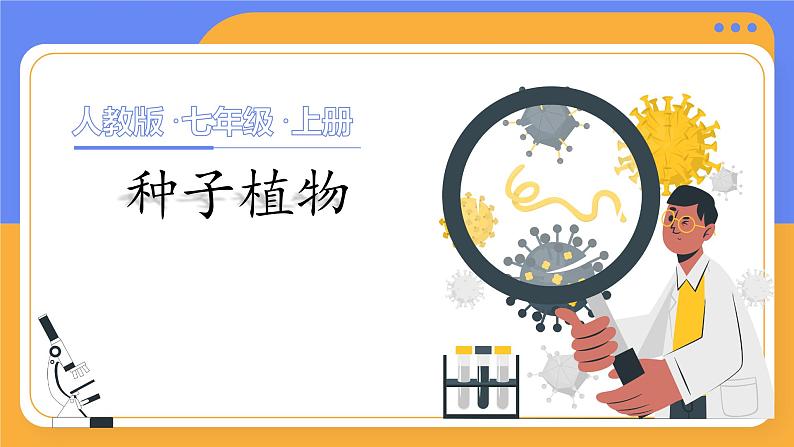 人教版（2024）生物七上：2.1.2 种子植物（课件+教案）01