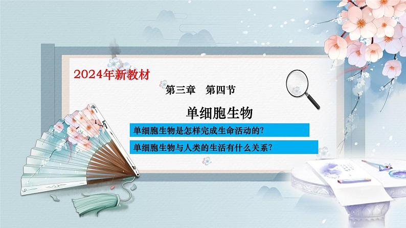 （人教版2024）七年级生物上册1.3.4《单细胞生物》课件03