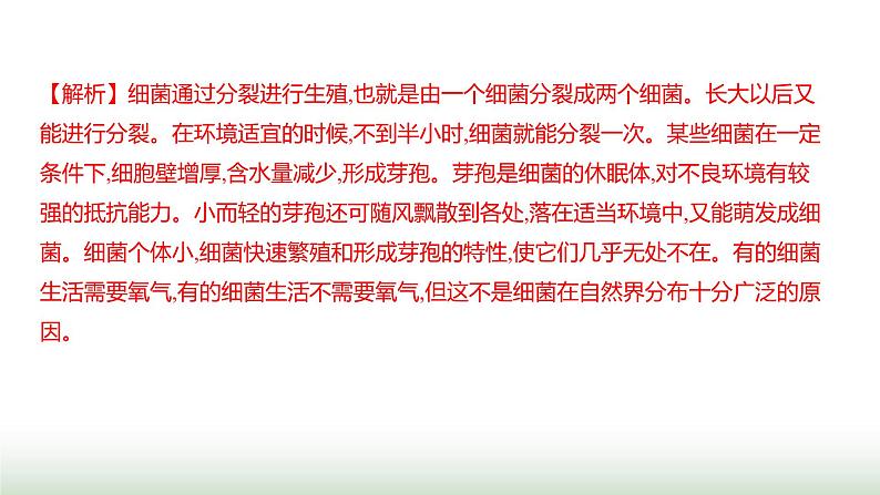 人教版八年级生物上册阶段质量测评卷(四)课件03