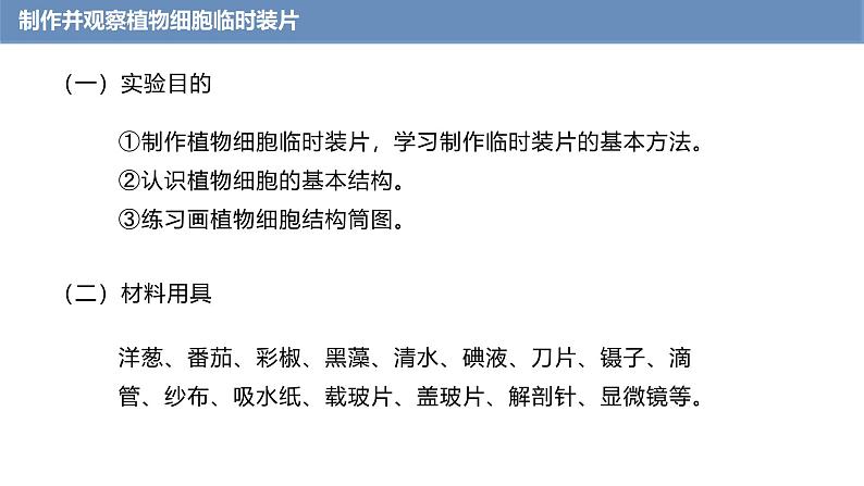 1.2.2 植物细胞 课件---2024-2025学年人教版（2024）生物七年级上册第7页