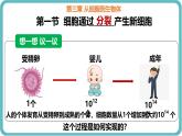 人教版生物七年级上册1.3.1《细胞通过分裂产生新细胞》教学课件 (2)