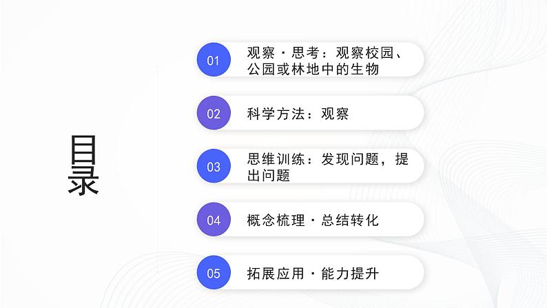 1.1.1 观察周边环境中的生物-初中生物七年级上册 同步教学课件（人教版2024）第2页