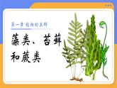 人教版初中生物七上：2.1.1 藻类、苔藓和蕨类（教学设计+课件）