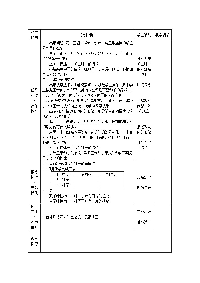 2.1.2 种子植物（教学设计）第2页
