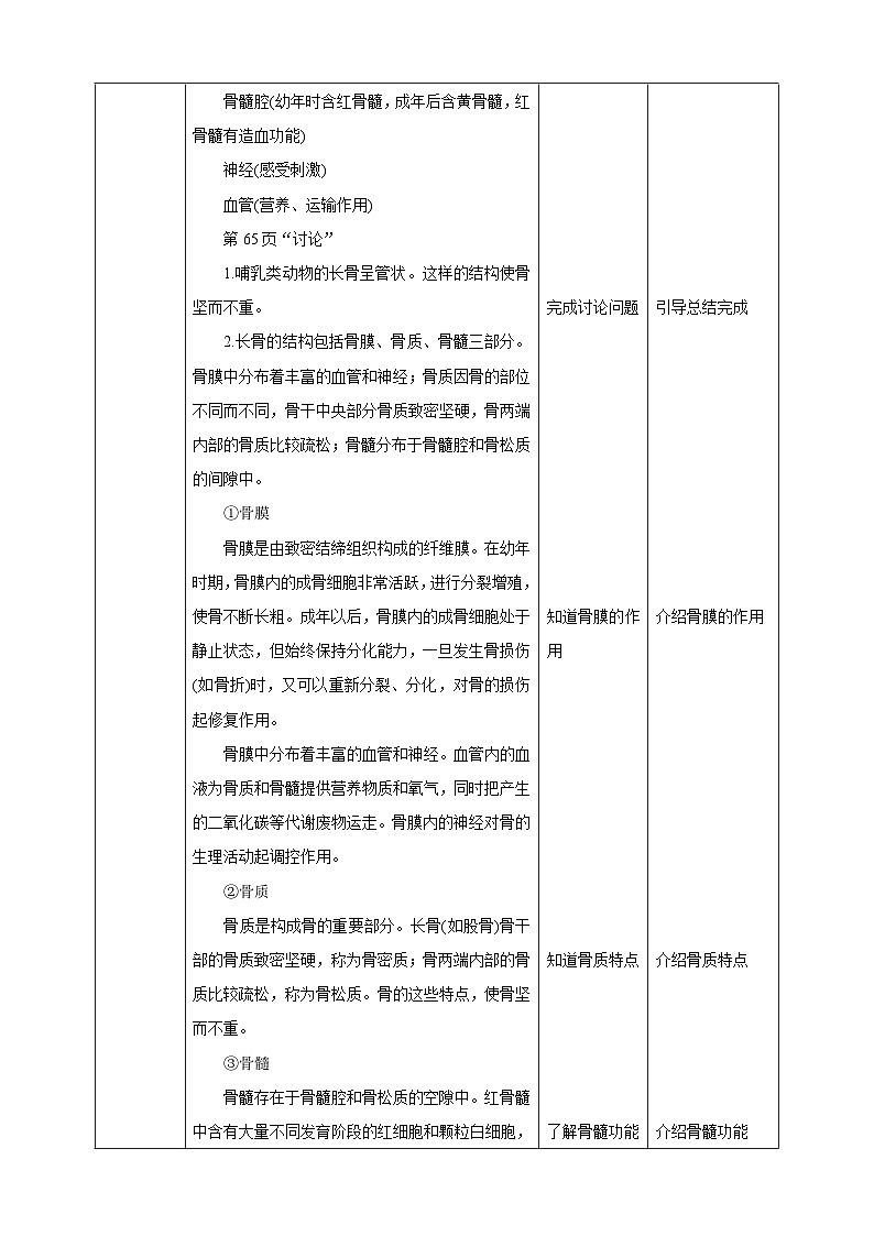 【新课标】冀少版生物八上4.1.1《运动的基础》课件+教案+学案03