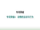 冀少版八年级生物上册专项突破4动物的运动与行为课件