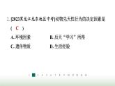 冀少版八年级生物上册专项突破4动物的运动与行为课件