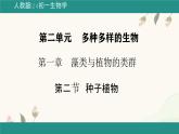 人教版七年级生物上册第二节《种子植物》课件