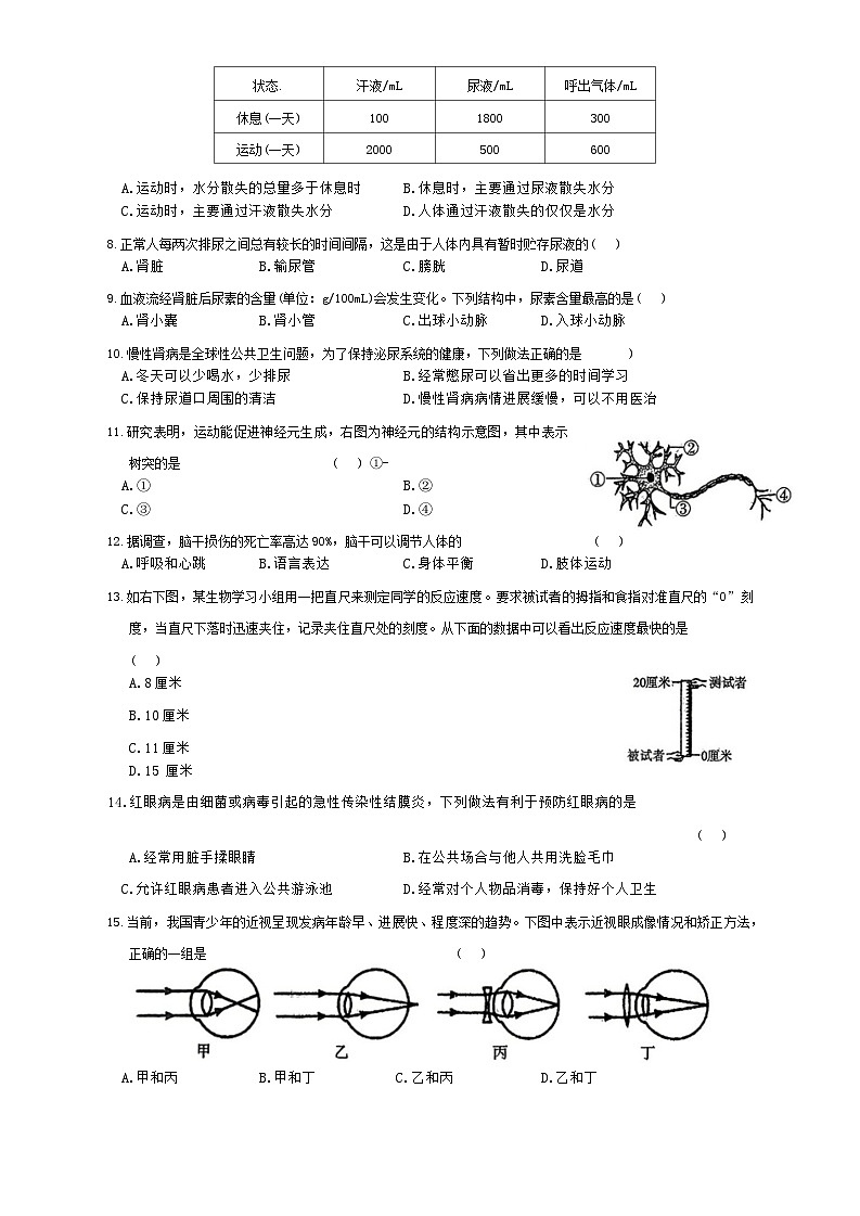 陕西省咸阳市淳化县多校2024-2025学年八年级上学期期中生物试题第2页