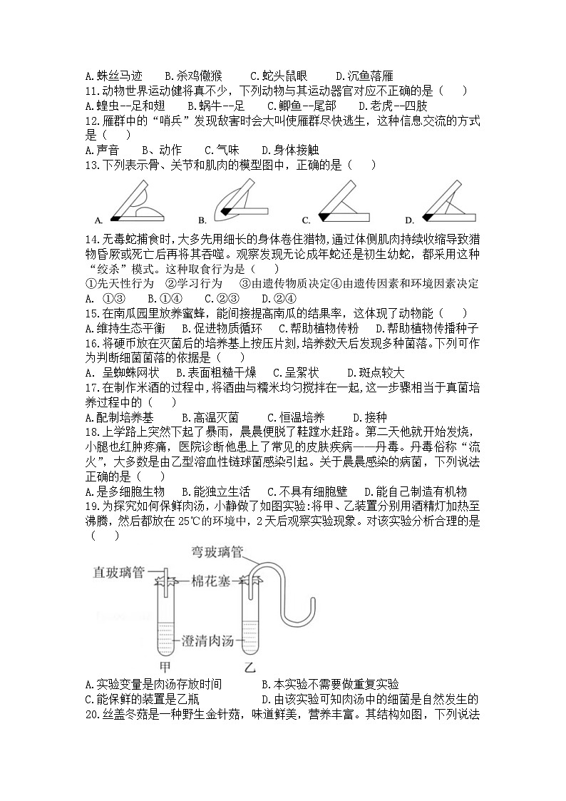 八年级期中教学质量检测第2页