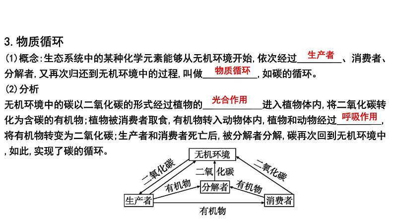 2025年中考生物一轮复习考点通关精讲课件专题02 生态系统和生物圈（含答案）第8页