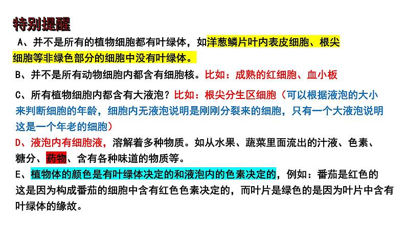 2025年中考生物一轮复习考点通关精讲课件专题04 观察生物的结构（含答案）第5页